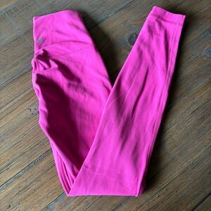 Lululemon athletica align leggings size 0 sonic pink